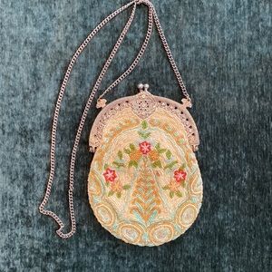 hand beaded purse